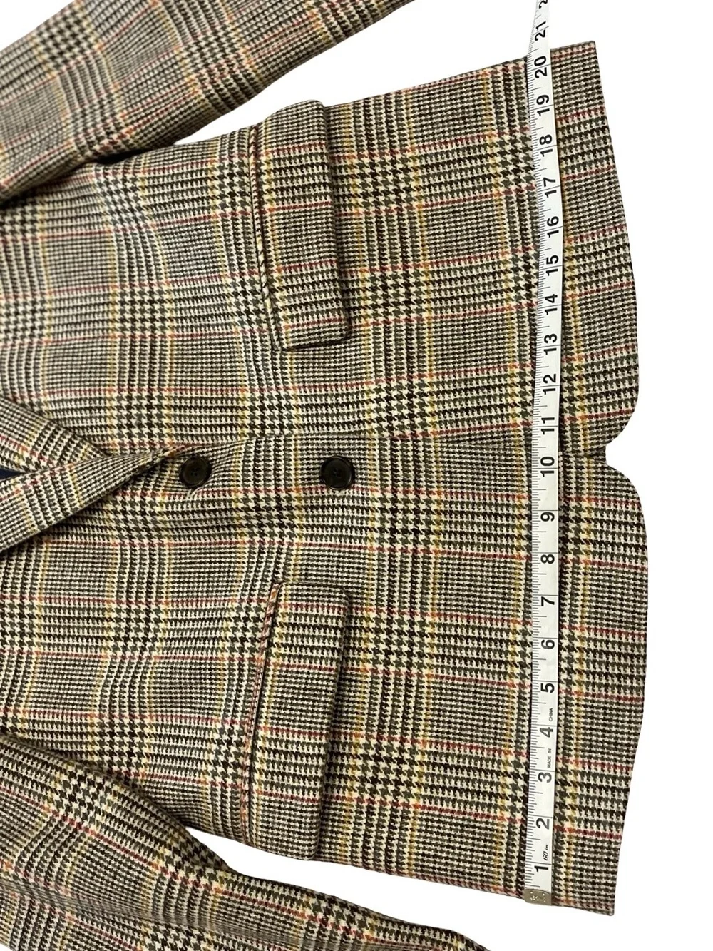 Jcrew J Crew Moon Sommerset Glen Plaid Wool Blazer Jacket Sz 6 Boyfriend Preppy